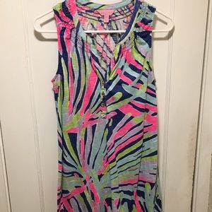Lilly Pulitzer Sleeveless T-shirt Dress